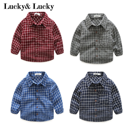 New infantil long sleeve shirts fashion baby blouse newborn baby boy clothes