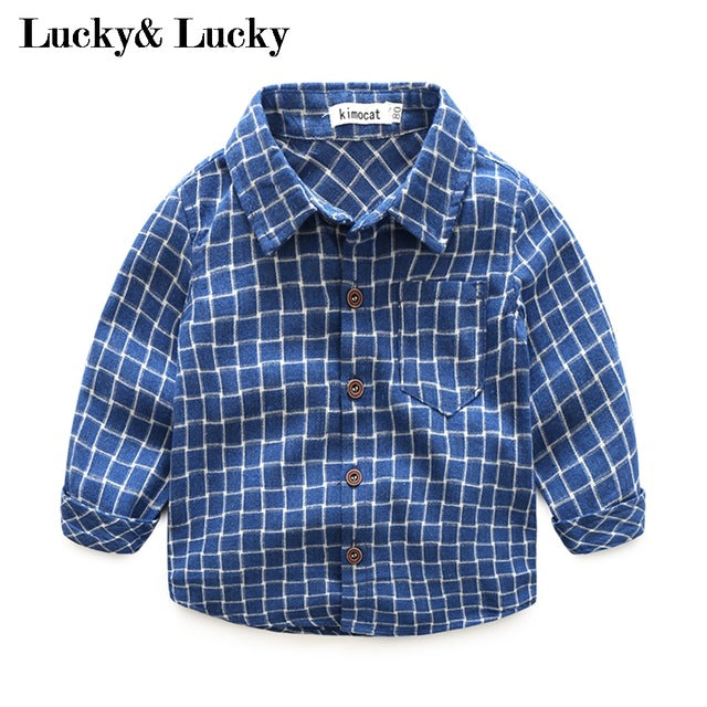 New infantil long sleeve shirts fashion baby blouse newborn baby boy clothes