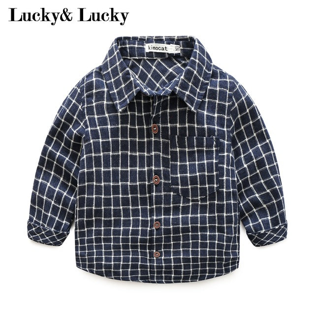 New infantil long sleeve shirts fashion baby blouse newborn baby boy clothes