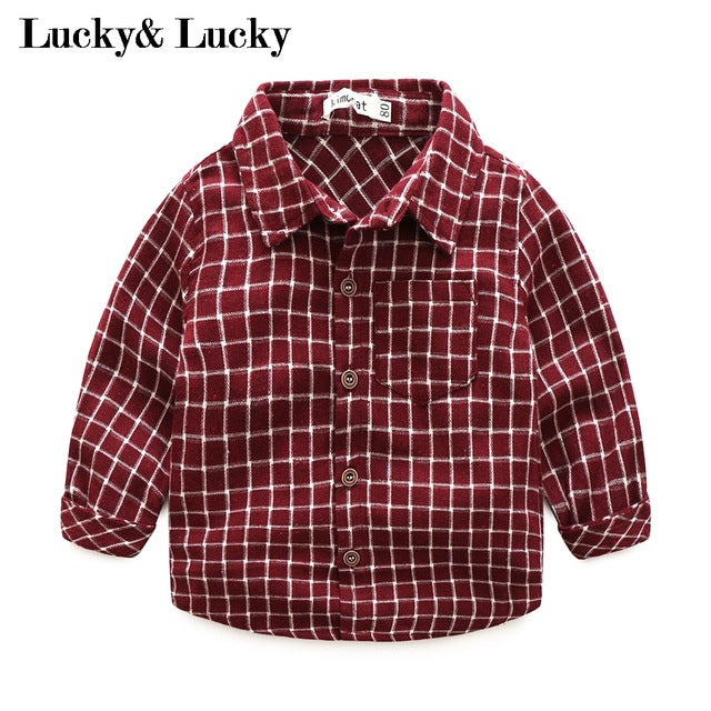 New infantil long sleeve shirts fashion baby blouse newborn baby boy clothes