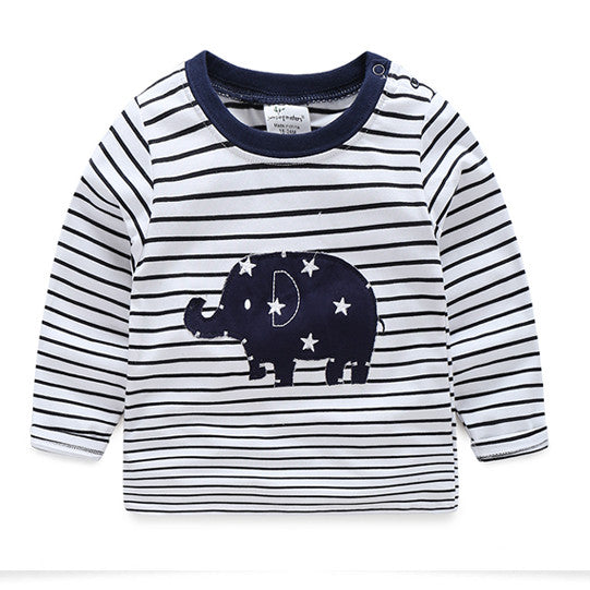 VIDMID boys t-shirt long sleeves children's t-shirts autumn cartoon kids shirts for boys clothes cotton baby clothes boy t-shirt