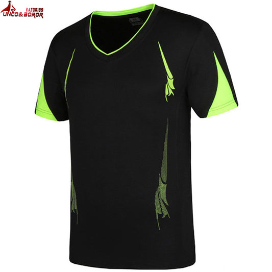 UNCO&BOROR big size 6XL,7XL,8XL,9XL T shirt men brand clothing fashion letter T-shirt male Quick-drying casual Tshirt tops&tees