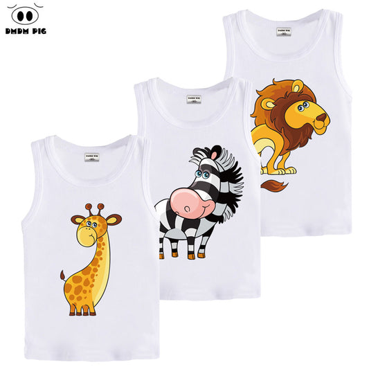 DMDM PIG Summer Kids Children's Clothing 3D T Shirt Baby Boy Girl Clothes T-Shirt Teens T-Shirts For Boys Girls 8 years Tshirt