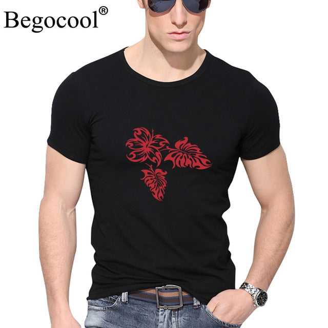 Begocool t shirts men 2018 summer cool t-shirt funny skull diy personalized fashion tees tshirt white black ZHUDA001T