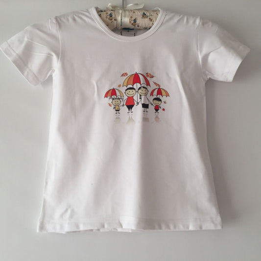 children t shirts custom t shirt Boys T Shirt Kids family  Cartoon T-shirts  Baby girl Short Sleeve O-neck Top Clothing GW48